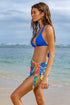 Luli Fama Jungle Reign Sarong Mini Skirt