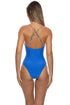 Luli Fama Jungle Reign Reversible Link Scoop Neck One Piece Fuller Coverage