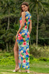 Luli Fama Jungle Reign Maxi Tank Dress