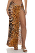 Luli Fama Tigressa Twist Front Skirt