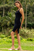 Luli Fama Femme Allure Rings Halter Short Dress