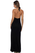 Luli Fama Femme Allure Rings Halter Long Dress