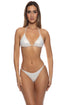 Luli Fama Sunbaked Strap Ring Thong Bottom