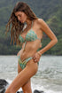 Luli Fama Lucid Waters Strappy Loop Brazilian Scrunch Bottom