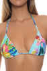 Luli Fama Ocean's Kiss Crystallized Seamless Triangle Top