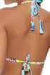 Luli Fama Ocean's Kiss Triangle Halter Top