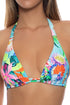 Luli Fama Ocean's Kiss Triangle Halter Top