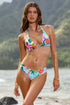 Luli Fama Ocean's Kiss Triangle Halter Top