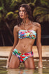 Luli Fama Ocean's Kiss V Bottom Ruched Back Brazilian Bottom