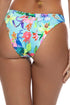 Luli Fama Ocean's Kiss Ruched Front Moderate Bottom