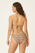 PQ Swim Swim Leopard Carrie Crochet Trim Tie Side Bottom