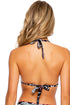 Luli Fama Night Glam Triangle Halter Top