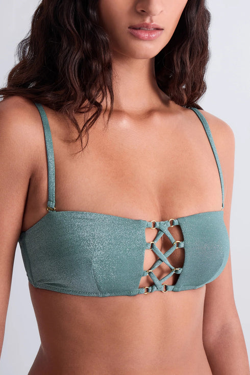 Aubade Summer Glow Bandeau bikini top