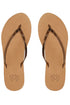 Malvados Lux II Bronzed Flip Flops