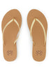 Malvados Lux II Golden Flip Flops