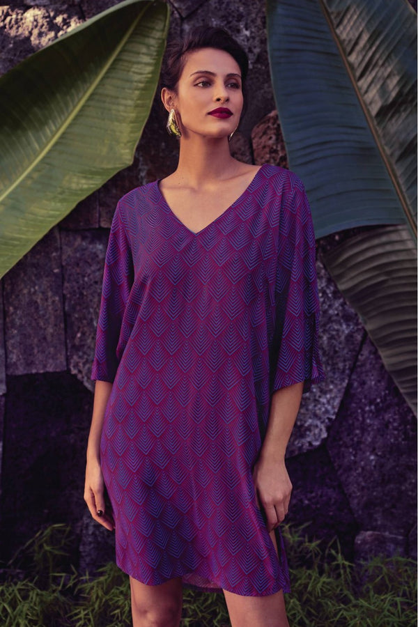 Anita Graphic Shells Garda Tunic