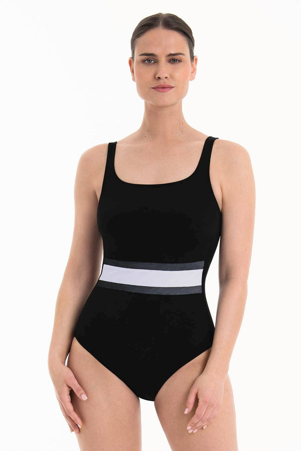 Anita Geometric Tile Alva Care Swimsuit