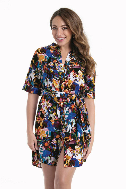 Anita Tropical Opulence Lavagna Dress