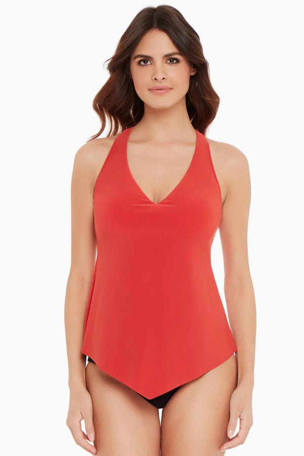 MagicSuit Solids Taylor Tankini Top