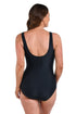 Maxine Of Hollywood Solid Over The Shoulder Maillot