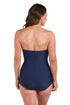 Maxine Of Hollywood Solid Bandeau Maillot
