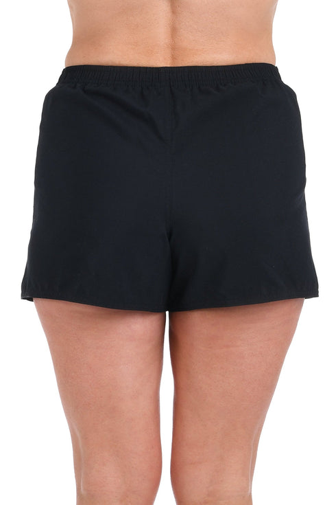 Maxine Of Hollywood Solid Woven Boardshort