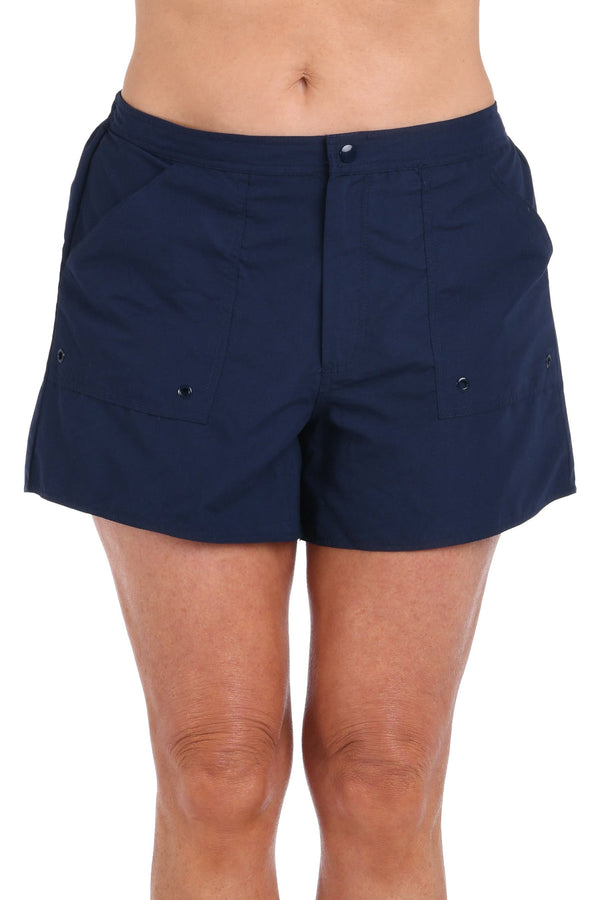 Maxine Of Hollywood Solid Swim Skirt