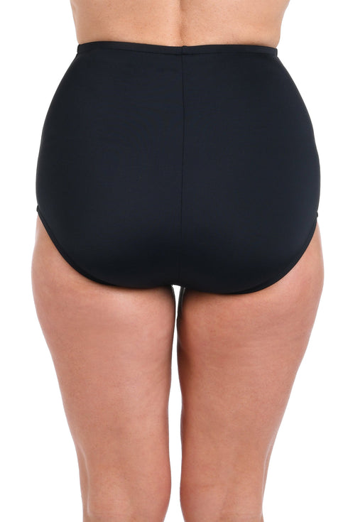 Maxine Of Hollywood Solid Hi-waist Pant