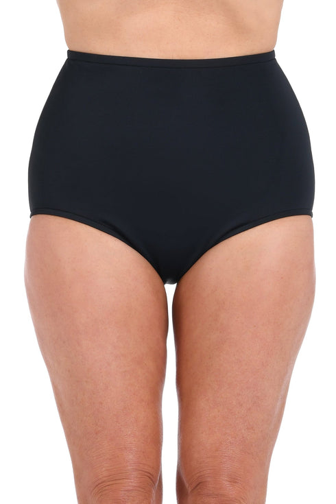 Maxine Of Hollywood Solid Hi-waist Pant