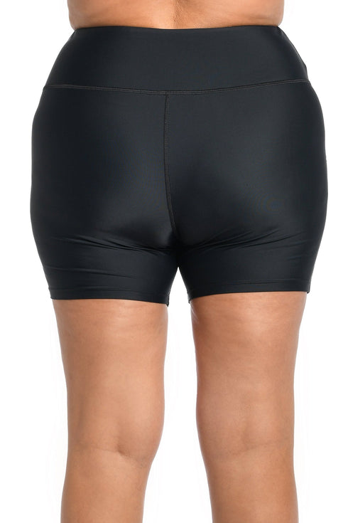 Maxine Of Hollywood Pls Solid Biker Short