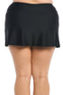 Maxine Of Hollywood Pls Solid Wide Band Skort