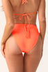 PQ Swim Mango Tango Ruched High Waist Bottom
