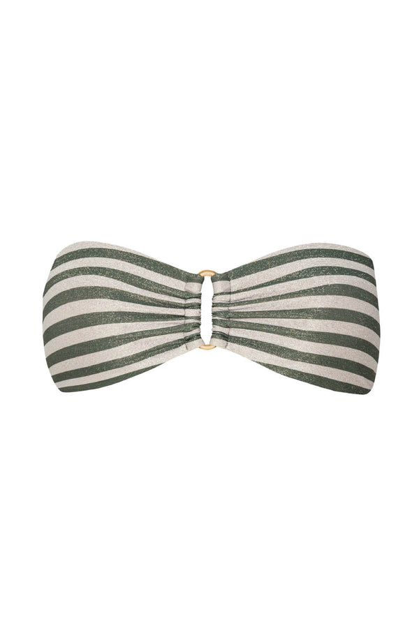 PQ Swim Meadow Detail Bandeau Bikini Top