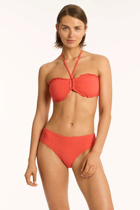 Sea Level Messina Ring Bandeau Top