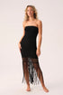 PQ Swim Midnight Vanessa Fringe Dress
