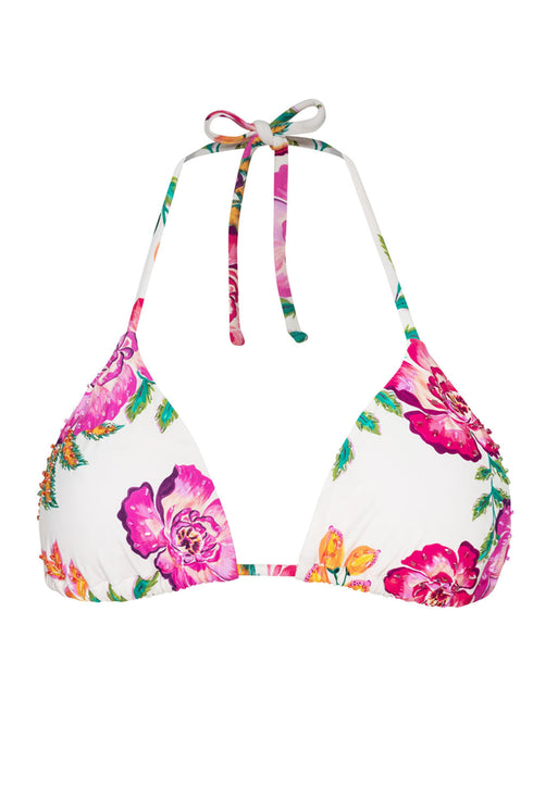 PQ Swim Mita Embroidered Tri Top