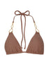 PQ Swim Mocha Mara Triangle Top