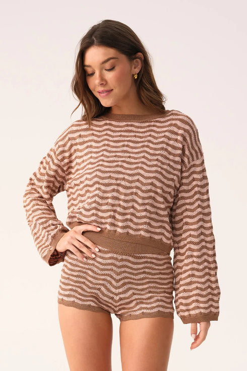 PQ Swim Mocha Luna Short