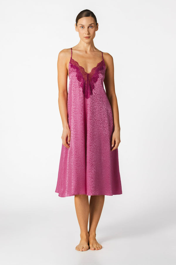 NK Imode Seaside A-line Long Silk Gown