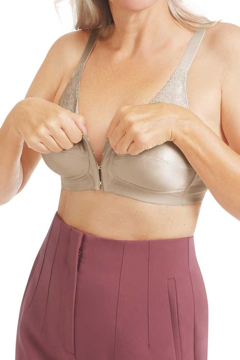 Amoena Nancy Wire-Free Front Closure Bra