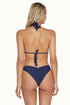 PQ Swim Navy Basic Ruched Bottoms