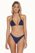 PQ Swim Navy Isla Tri Top