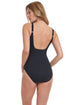 Gottex Onyx Square Neck One Piece Swimsuit