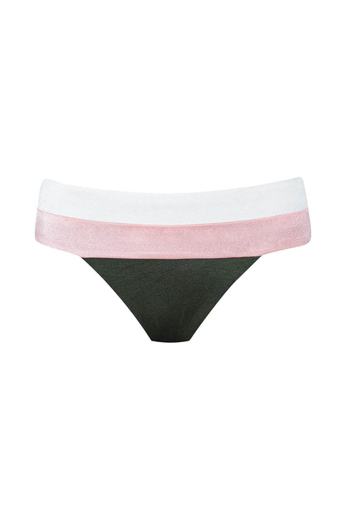 PQ Swim Olive Banded Bottom