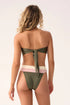 PQ Swim Olive Detail Bandeau