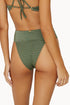 PQ Swim Olive Banded High Waist Bottoms