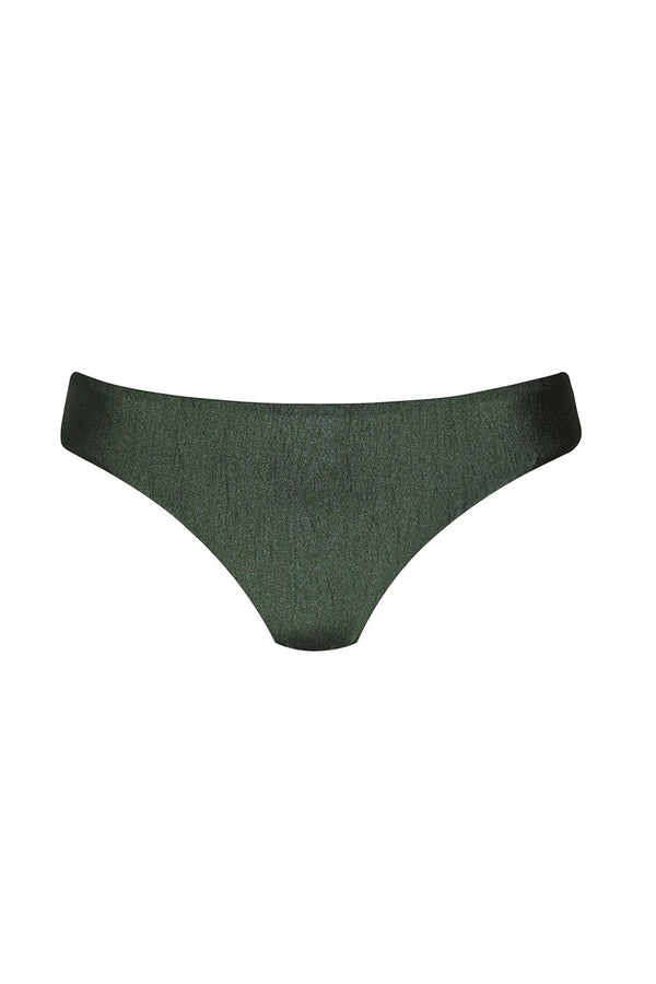 PQ Swim Olive Basic Ruched Bottom