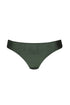 PQ Swim Olive Basic Ruched Bottom