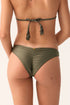 PQ Swim Olive Basic Ruched Bottom