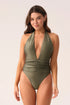 PQ Swim Olive Isabel One Piece